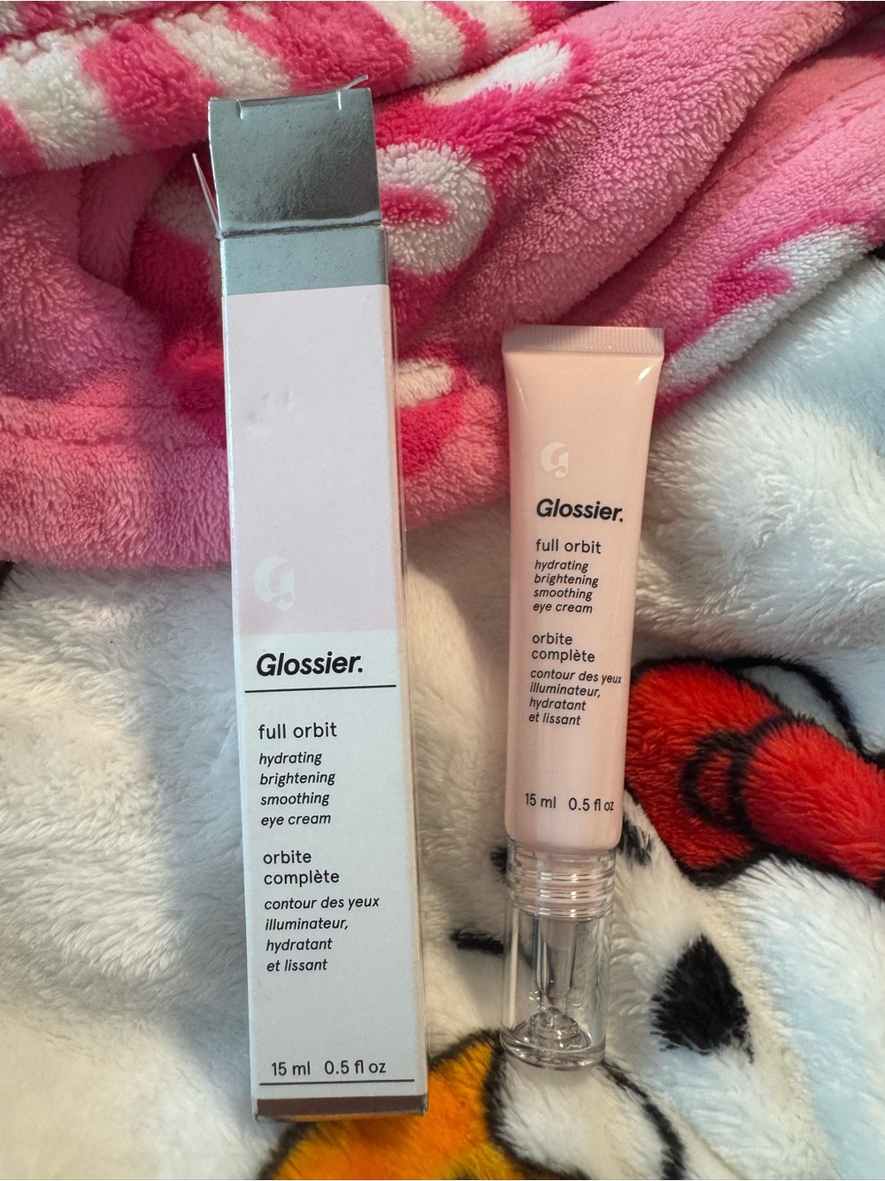 Glossier Full Orbit Hydrating Brightening Smoothing Eye Cream - New In Box